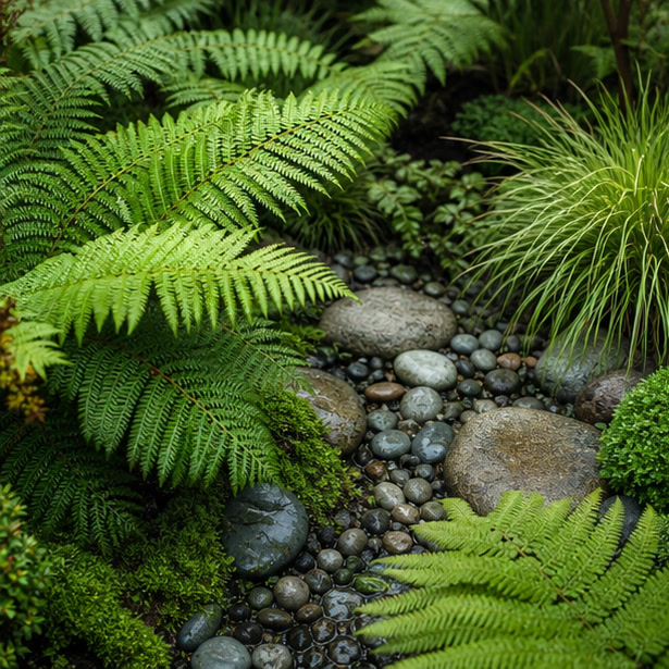 Rain-garden detail